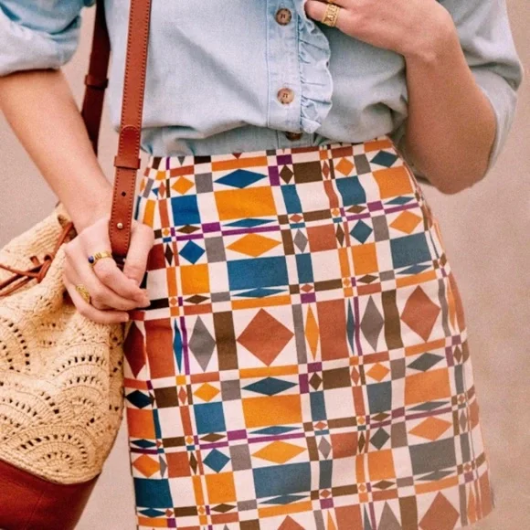 NWOT | Sezane Mali Mini Skirt size 2 EU 34 - Picture 3 of 7